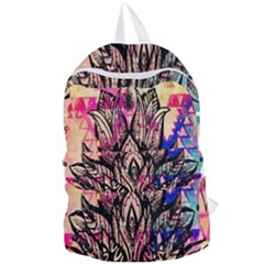 Aztec Flower Galaxy Foldable Lightweight Backpack by nateshop