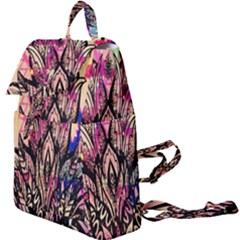 Aztec Flower Galaxy Buckle Everyday Backpack by nateshop