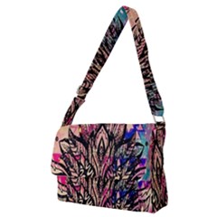 Aztec Flower Galaxy Full Print Messenger Bag (m) by nateshop