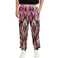 Aztec Flower Galaxy Men s Elastic Waist Pants by nateshop