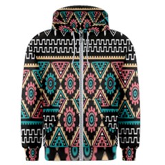 Aztec Wallpaper Men s Zipper Hoodie by nateshop