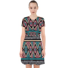 Aztec Wallpaper Adorable In Chiffon Dress