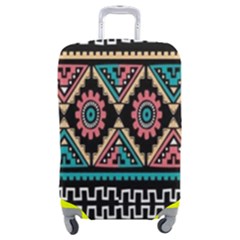 Aztec Wallpaper Luggage Cover (medium) by nateshop