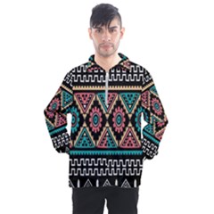 Aztec Wallpaper Men s Half Zip Pullover by nateshop