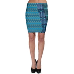 Aztec, Batik Bodycon Skirt by nateshop