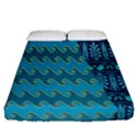 Aztec, Batik Fitted Sheet (Queen Size) View1