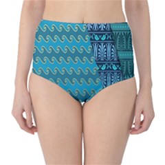 Aztec, Batik Classic High-waist Bikini Bottoms by nateshop