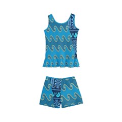 Aztec, Batik Kids  Boyleg Swimsuit by nateshop