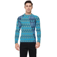 Aztec, Batik Men s Long Sleeve Rash Guard by nateshop