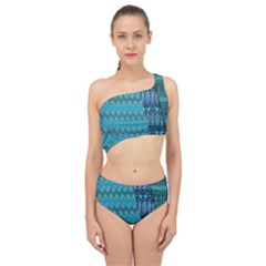 Aztec, Batik Spliced Up Two Piece Swimsuit by nateshop