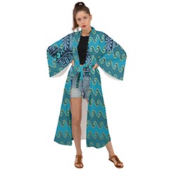 Aztec, Batik Maxi Kimono by nateshop