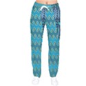 Aztec, Batik Women Velvet Drawstring Pants View1