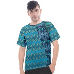 Aztec, Batik Men s Sport Top by nateshop