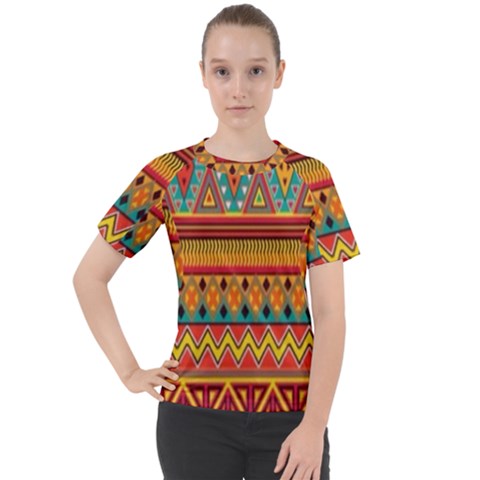 Aztec Women s Sport Raglan T-shirt by nateshop