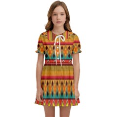 Aztec Kids  Sweet Collar Dress by nateshop