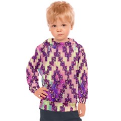 Cute Glitter Aztec Design Kids  Hooded Pullover by nateshop