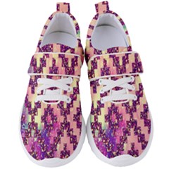 Cute Glitter Aztec Design Women s Velcro Strap Shoes by nateshop