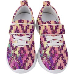 Cute Glitter Aztec Design Kids  Velcro Strap Shoes by nateshop