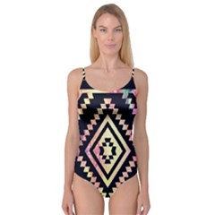 Cute Neon Aztec Galaxy Camisole Leotard  by nateshop