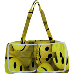 Emoji, Colour, Faces, Smile, Wallpaper Multi Function Bag by nateshop