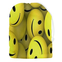 Emoji, Colour, Faces, Smile, Wallpaper Drawstring Pouch (3xl) by nateshop