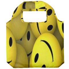 Emoji, Colour, Faces, Smile, Wallpaper Foldable Grocery Recycle Bag by nateshop