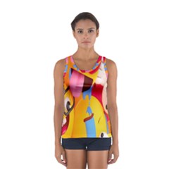 Emojis, Emoji, Hd Phone Wallpaper Sport Tank Top  by nateshop