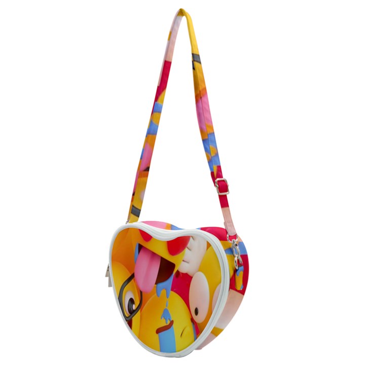 Emojis, Emoji, Hd Phone Wallpaper Heart Shoulder Bag