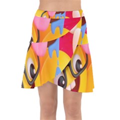 Emojis, Emoji, Hd Phone Wallpaper Wrap Front Skirt by nateshop