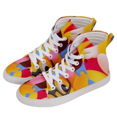 Emojis, Emoji, Hd Phone Wallpaper Women s Hi-top Skate Sneakers by nateshop