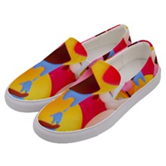 Emojis, Emoji, Hd Phone Wallpaper Men s Canvas Slip Ons by nateshop