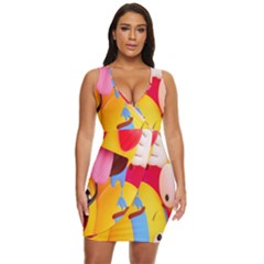 Emojis, Emoji, Hd Phone Wallpaper Draped Bodycon Dress by nateshop