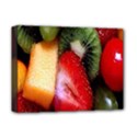 Fruits, Food, Green, Red, Strawberry, Yellow Deluxe Canvas 16  x 12  (Stretched)  View1