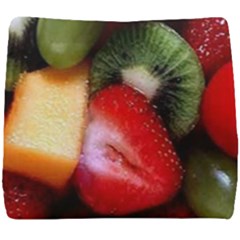 Fruits, Food, Green, Red, Strawberry, Yellow Seat Cushion by nateshop