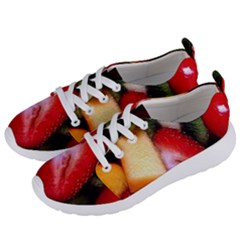 Fruits, Food, Green, Red, Strawberry, Yellow Women s Lightweight Sports Shoes by nateshop