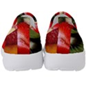 Fruits, Food, Green, Red, Strawberry, Yellow Kids  Slip On Sneakers View4