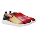 Fruits, Food, Green, Red, Strawberry, Yellow Women s Slip On Sneakers View3