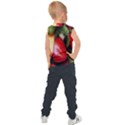 Fruits, Food, Green, Red, Strawberry, Yellow Kids  Sport Tank Top View2