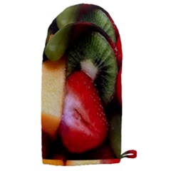 Fruits, Food, Green, Red, Strawberry, Yellow Microwave Oven Glove by nateshop