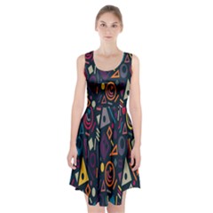 Inspired By The Colours And Shapes Racerback Midi Dress by nateshop