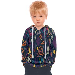 Inspired By The Colours And Shapes Kids  Overhead Hoodie by nateshop