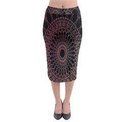 Mandala   Lockscreen , Aztec Midi Pencil Skirt by nateshop