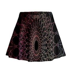 Mandala   Lockscreen , Aztec Mini Flare Skirt by nateshop