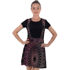 Mandala   Lockscreen , Aztec Velvet Suspender Skater Skirt by nateshop