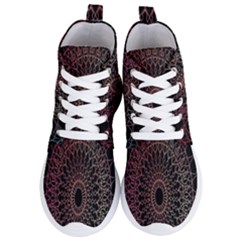 Mandala   Lockscreen , Aztec Women s Lightweight High Top Sneakers by nateshop