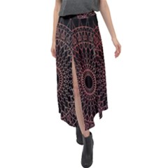 Mandala   Lockscreen , Aztec Velour Split Maxi Skirt by nateshop