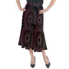 Mandala   Lockscreen , Aztec Midi Mermaid Skirt by nateshop