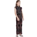 Mandala   Lockscreen , Aztec Kids  Sleeveless Ruffle Edge Band Collar Chiffon One Piece View3