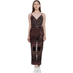 Mandala   Lockscreen , Aztec V-neck Camisole Jumpsuit