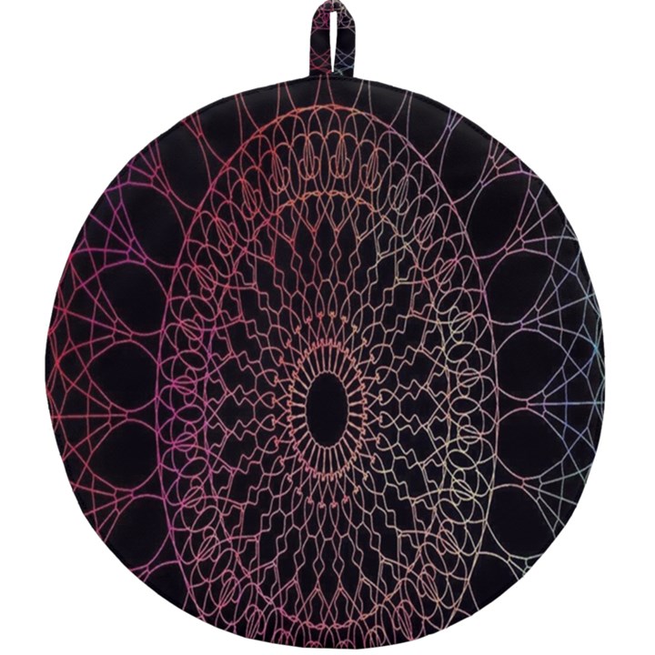 Mandala   Lockscreen , Aztec Round Trivet